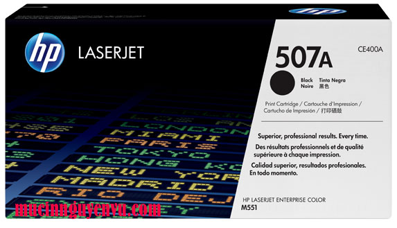 Mực in HP 507 màu đen cho máy in HP M551N / 551DN / 551XH